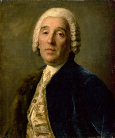 Porträt des Architekten Bartolomeo Francesco Rastrelli (1700-71) von Pietro Antonio Rotari